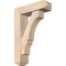Ekena Millwork Balboa Craftsman Smooth Bracket w/ Offset Brace, Douglas Fir, 5 1/2"W x 18"D x 26"H BKT0604X18X26BOA04SDF - alternate 1